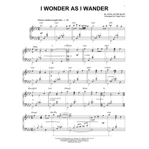 I Wonder As I Wander